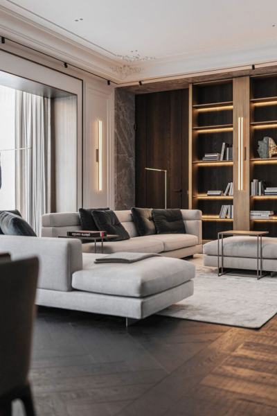 современный стиль интерьера  Контемпорари 